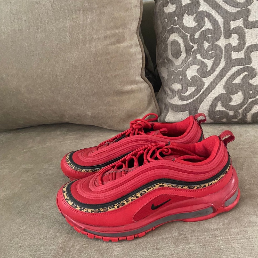 Air Max 97 red leopard